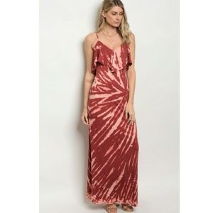 🌻Tie Dye Boutique Maxi Dress🌻